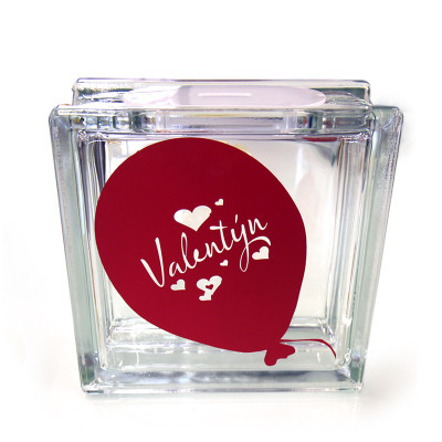 Kasička s obrázkem - Valentýnská edice