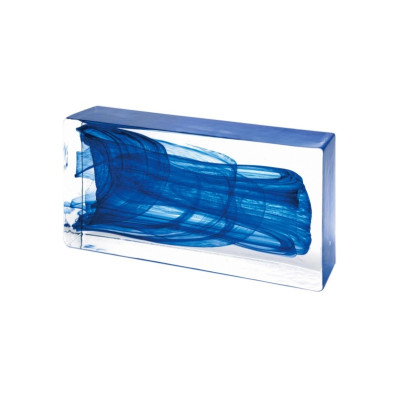 DARK BLUE Glass Brick