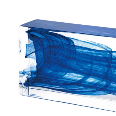 DARK BLUE Glass Brick