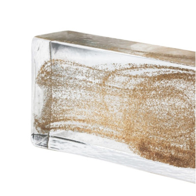 GOLD Glass Brick