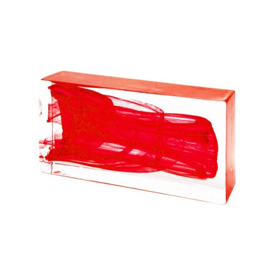 RED Glass Brick