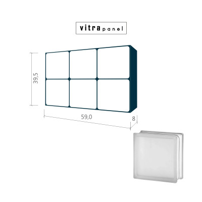 VITRA PANEL 2x3 CM