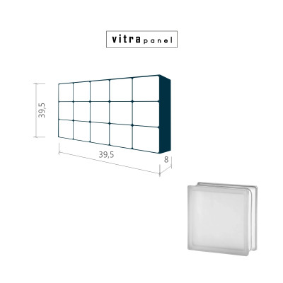 VITRA PANEL 3x5 CM